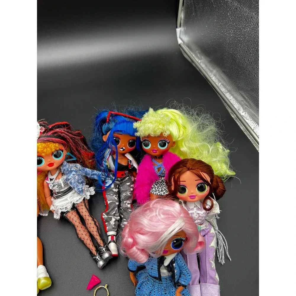 LOL Surprise OMG Fashion Doll Lot of 10 MGA Entertainment Assorted Outfits